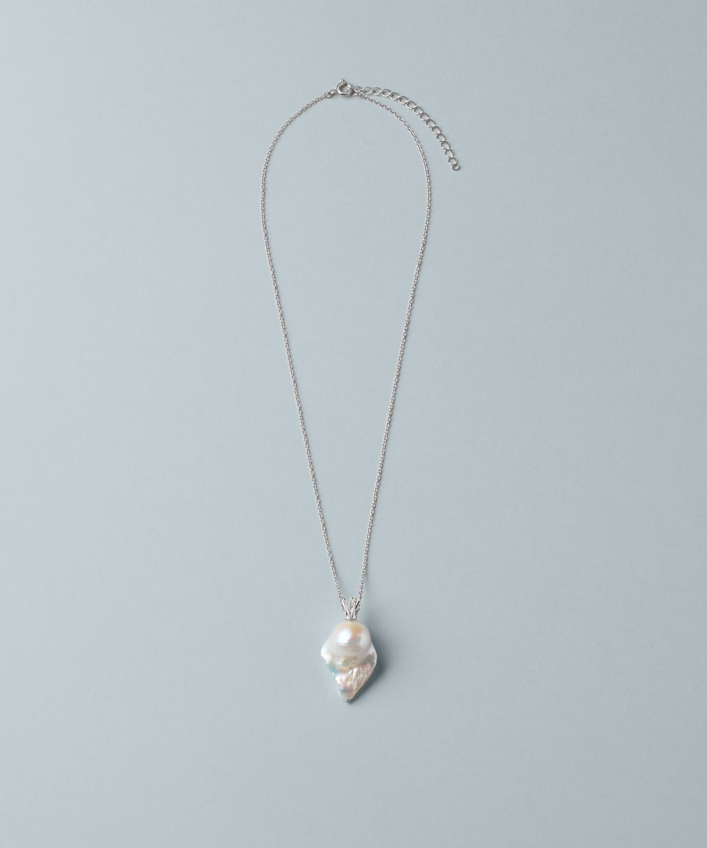 crown baroque pearl pendant